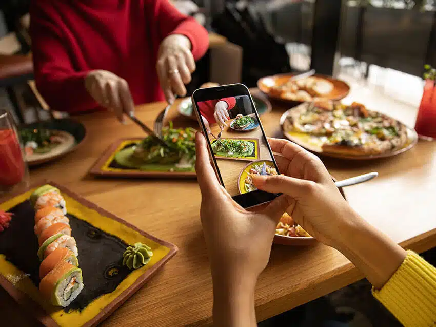 Estrategia de marketing gastronómico en un artículo
